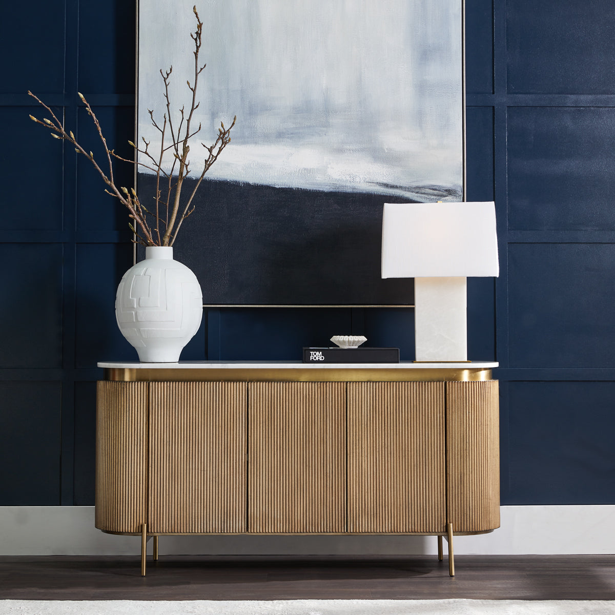 DEMARCO BUFFET ANTIQUE GOLD