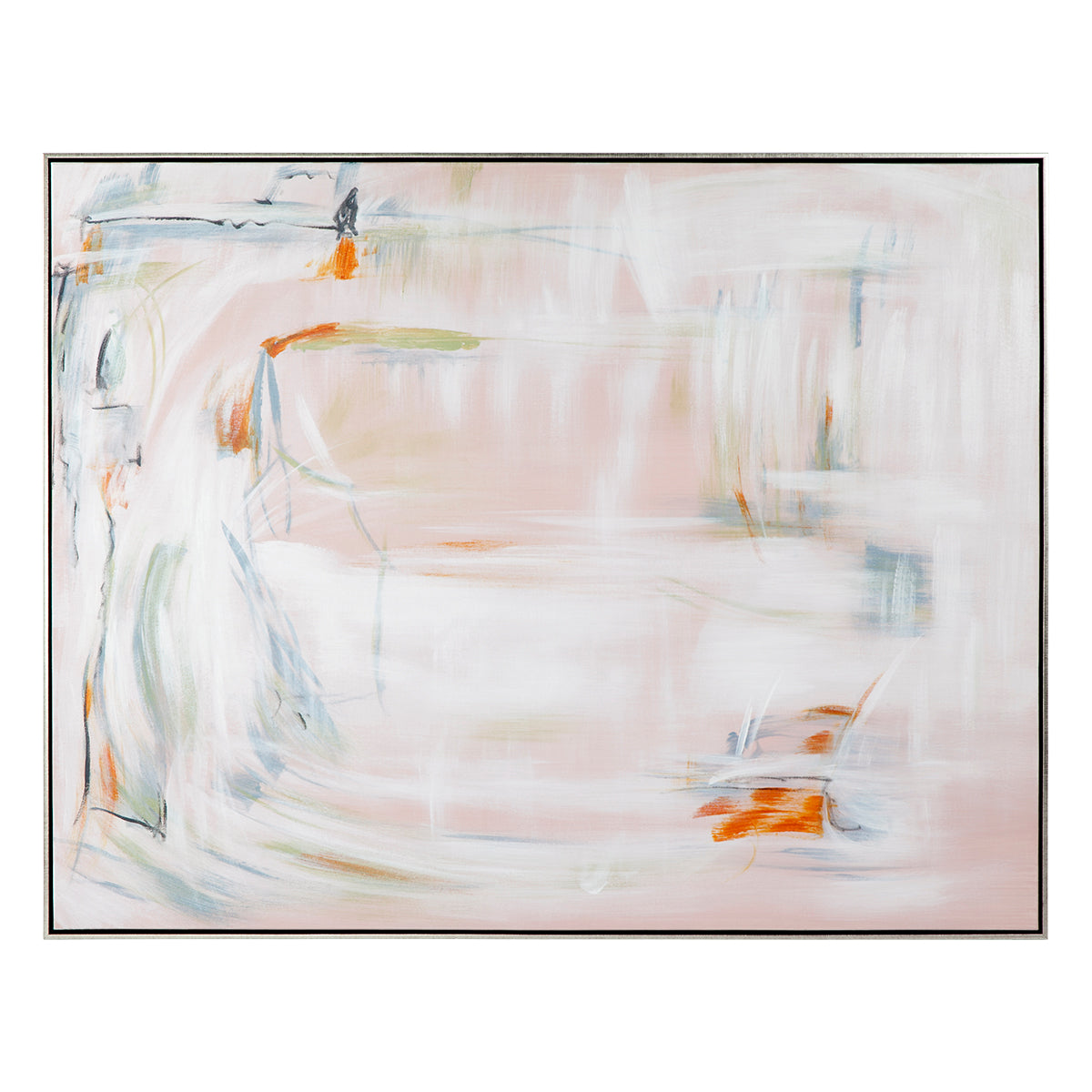 SOFT HUES OIL ON CANVAS PAINTING