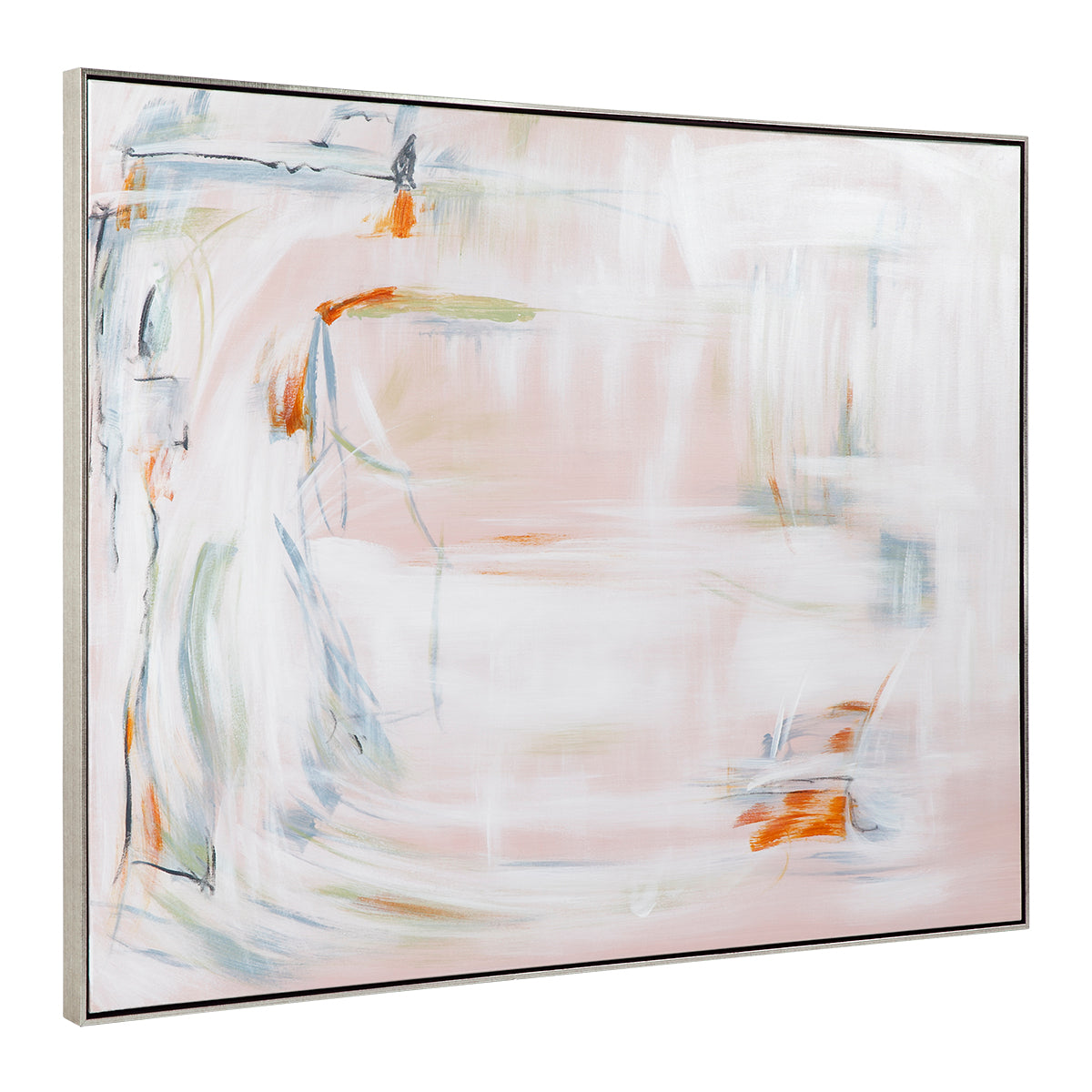 SOFT HUES OIL ON CANVAS PAINTING