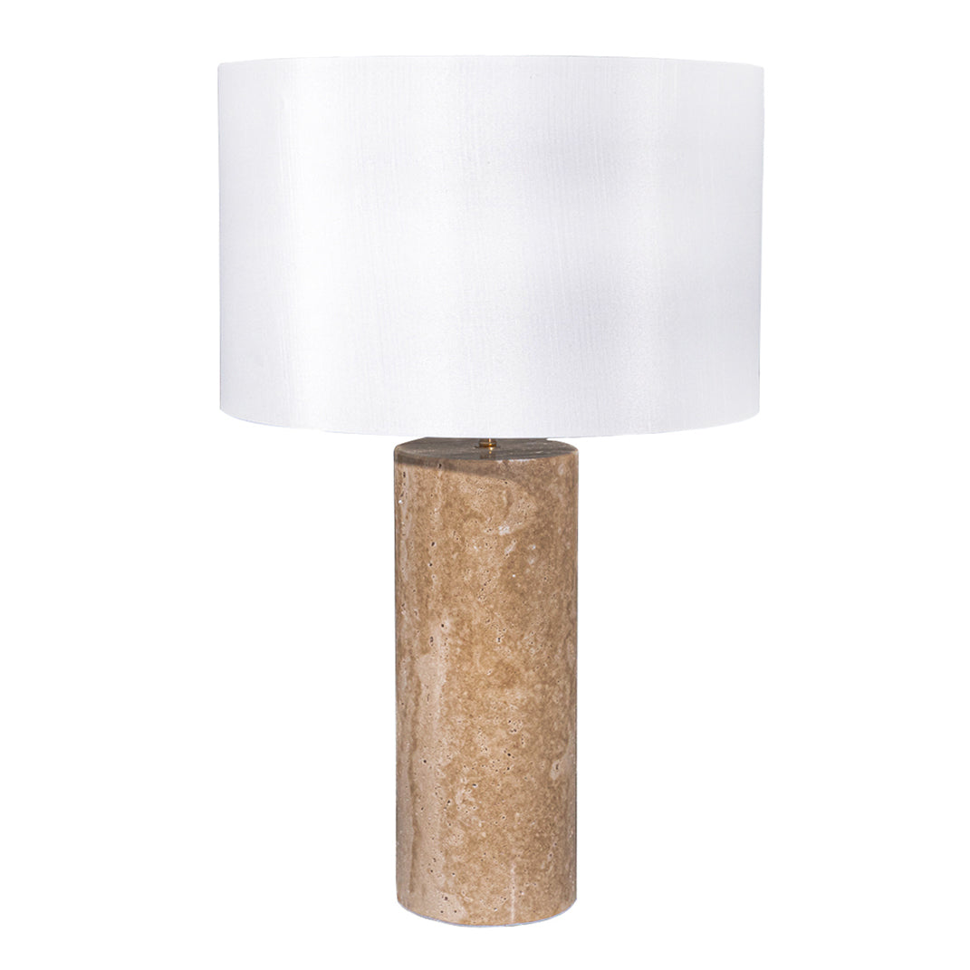 PISANO TRAVERTINE TABLE LAMP
