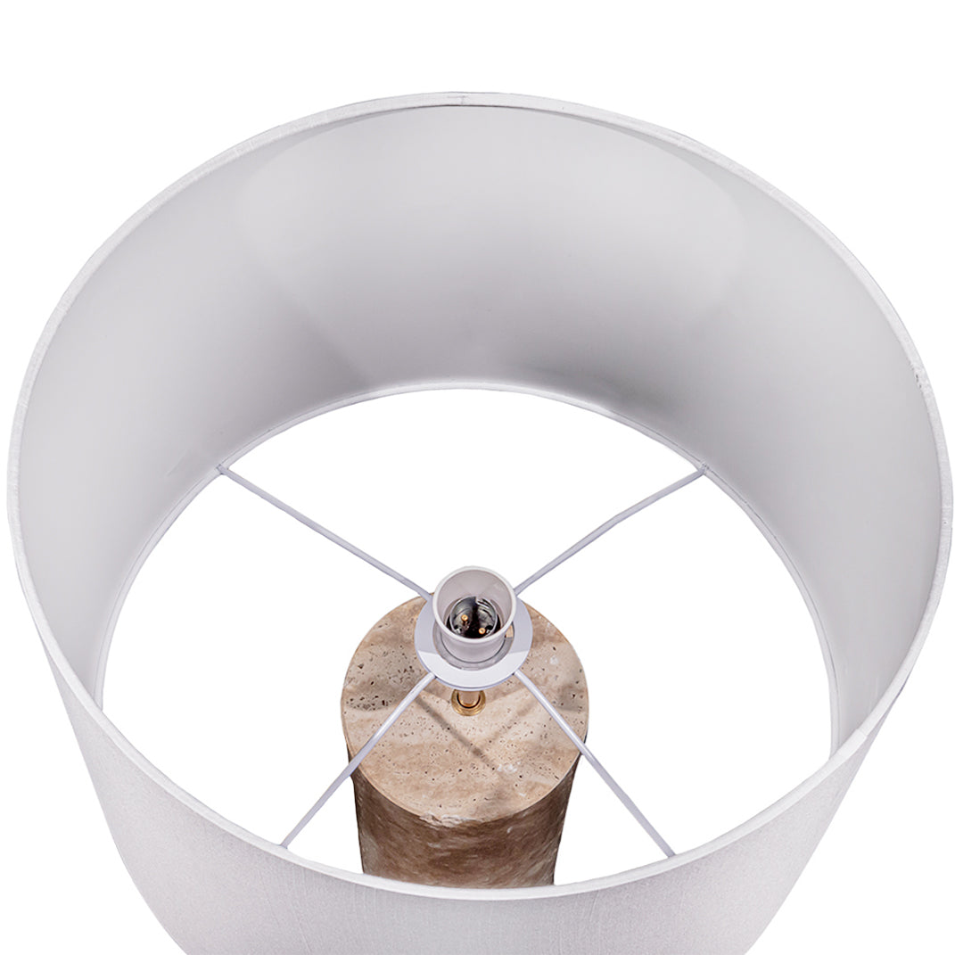 PISANO TRAVERTINE TABLE LAMP