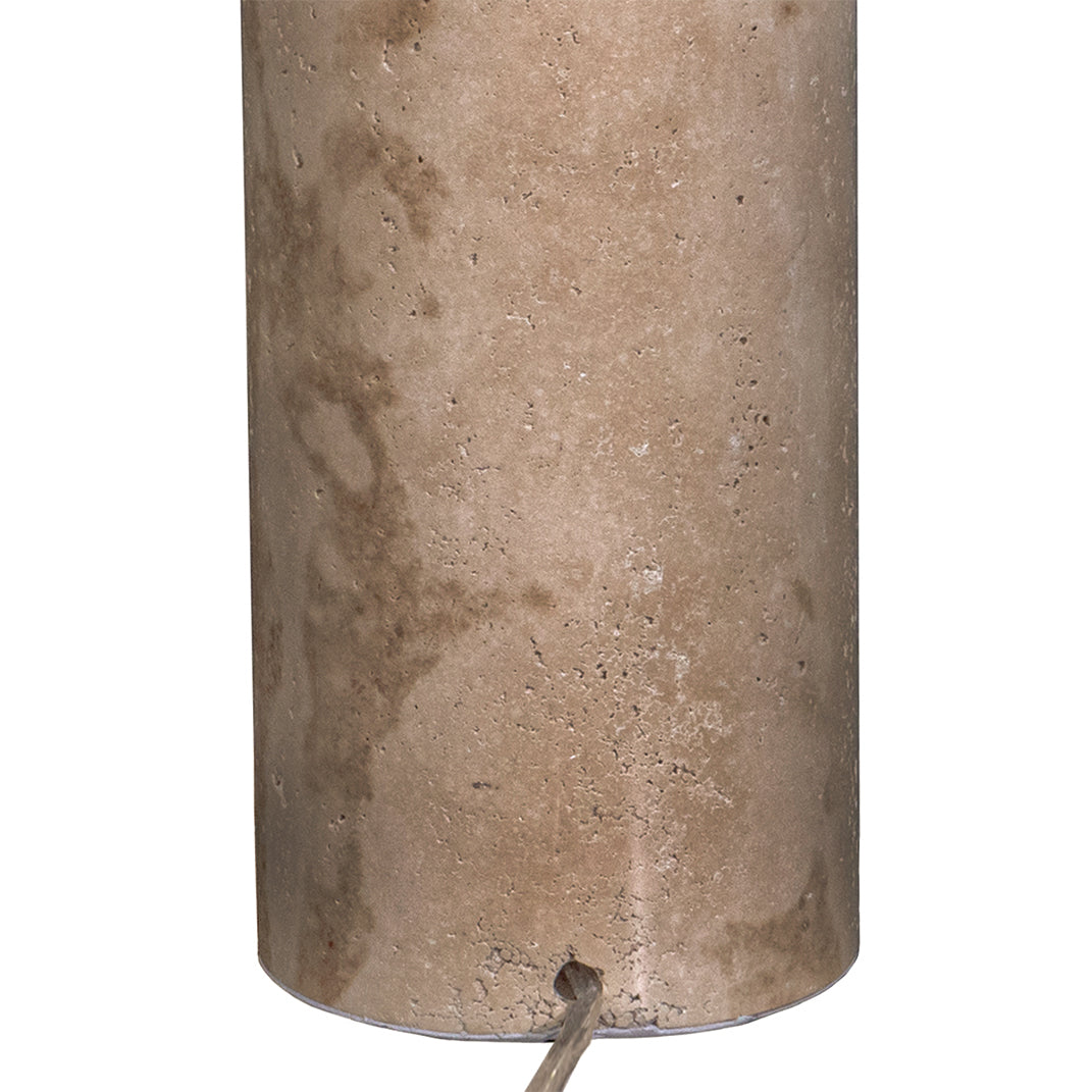 PISANO TRAVERTINE TABLE LAMP