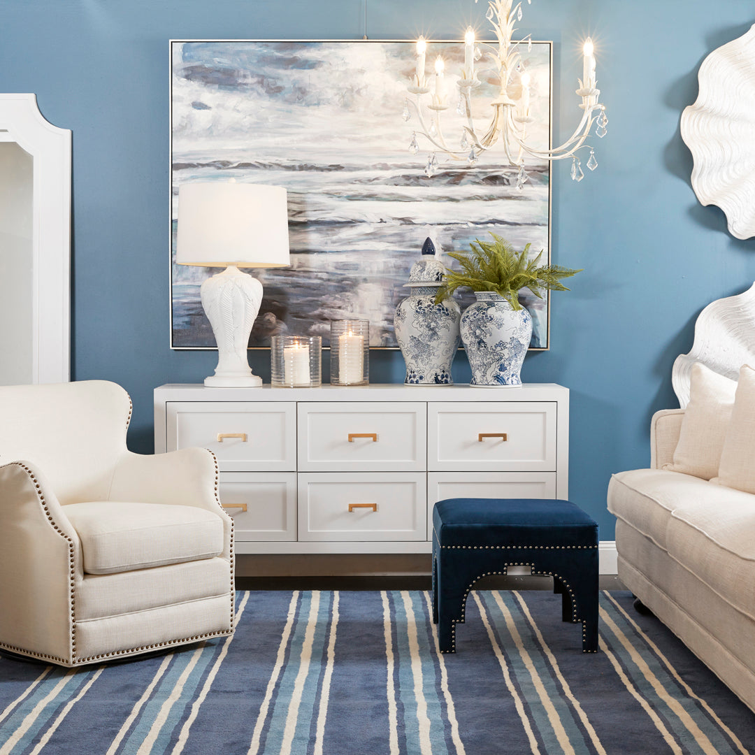 SOLOMAN 6 DRAWER CHEST WHITE