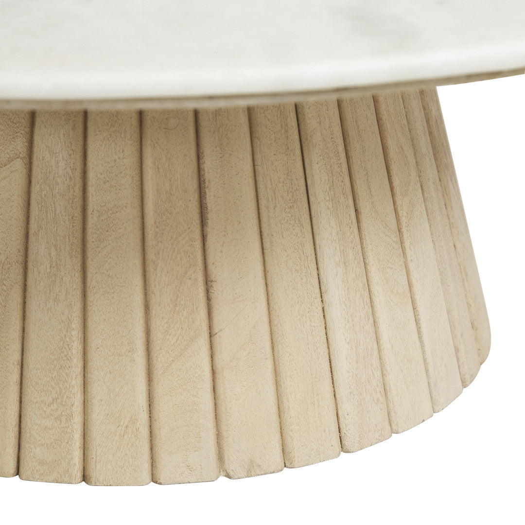 MELROSE MARBLE COFFEE TABLE