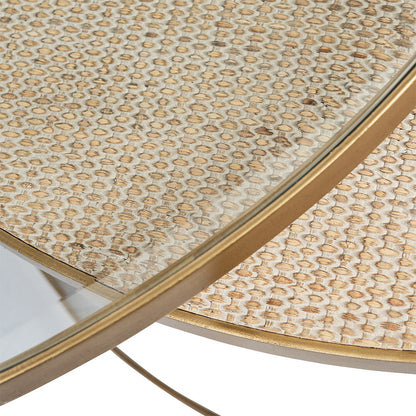 MANHATTAN ROUND NESTING COFFEE TABLES