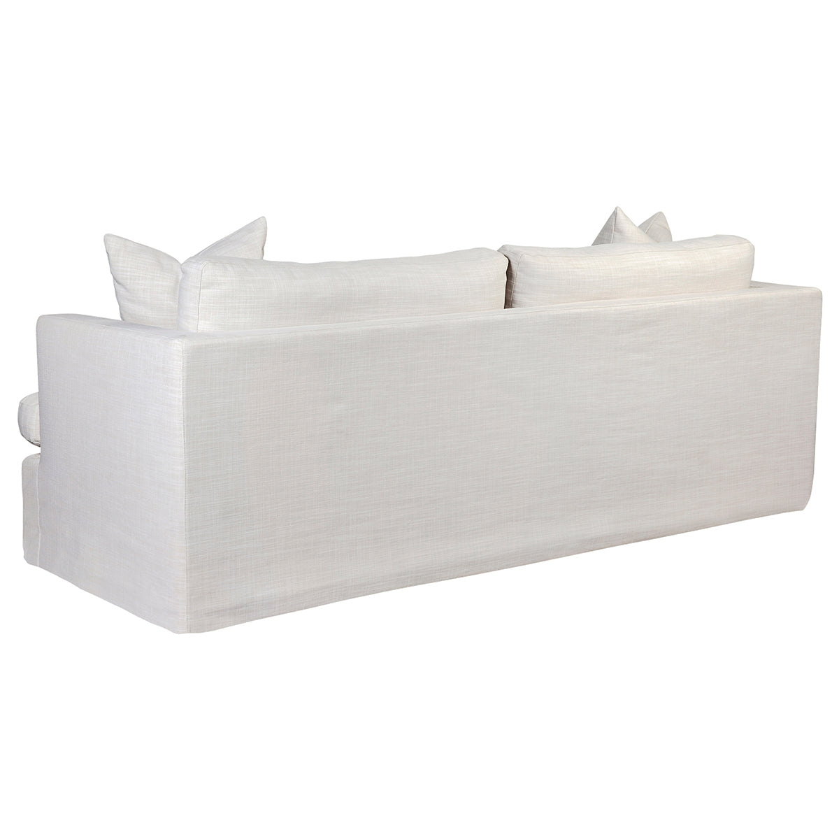 BIRKSHIRE 3 SEATER SLIP COVER SOFA OFF WHITE