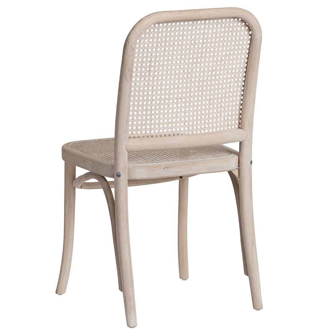 SELBY DINING CHAIR WHITEWASH