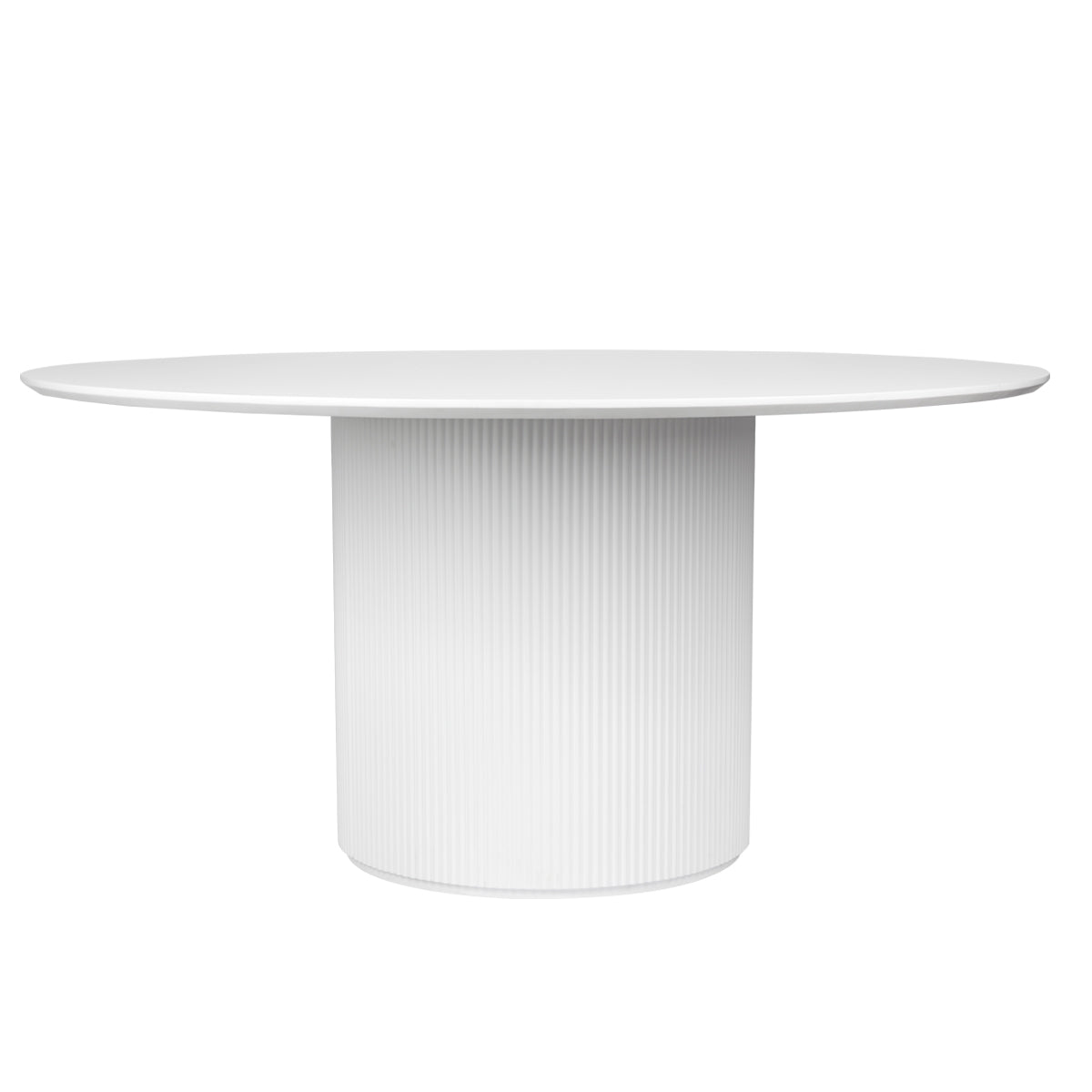 ARLO ROUND DINING TABLE WHITE
