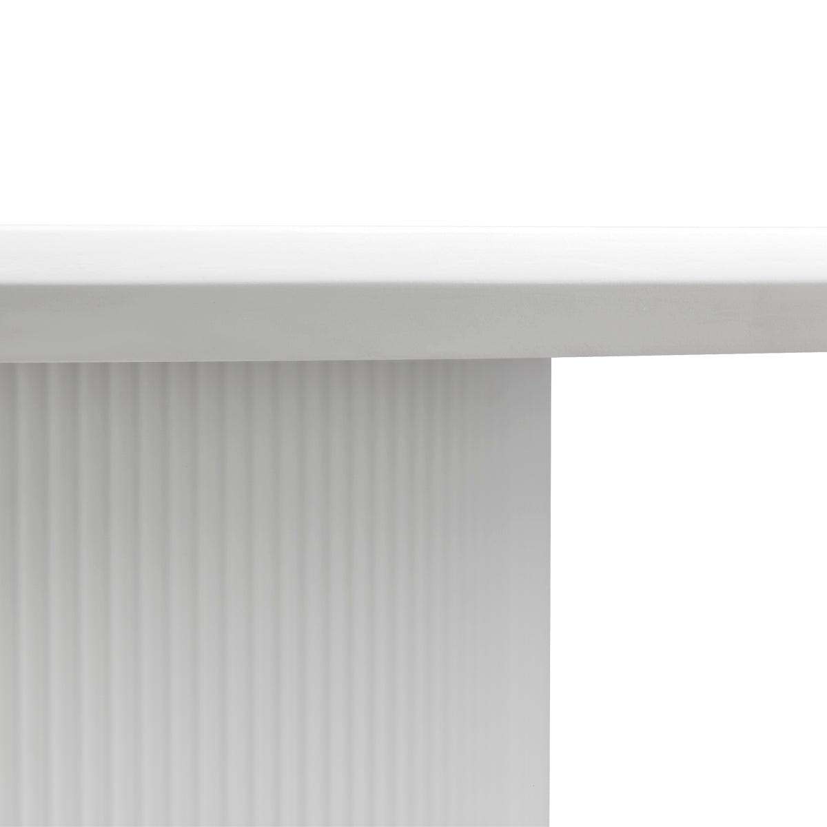 ARLO ROUND DINING TABLE WHITE