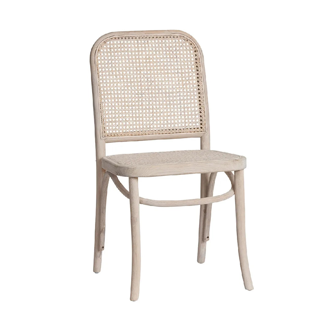 SELBY DINING CHAIR WHITEWASH